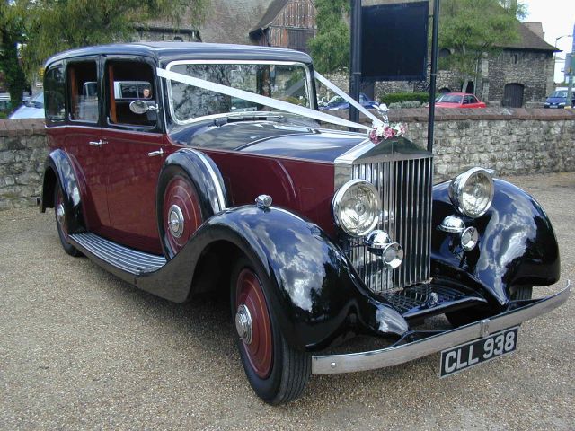 Vintage Rolls Royce Wedding Hire 4